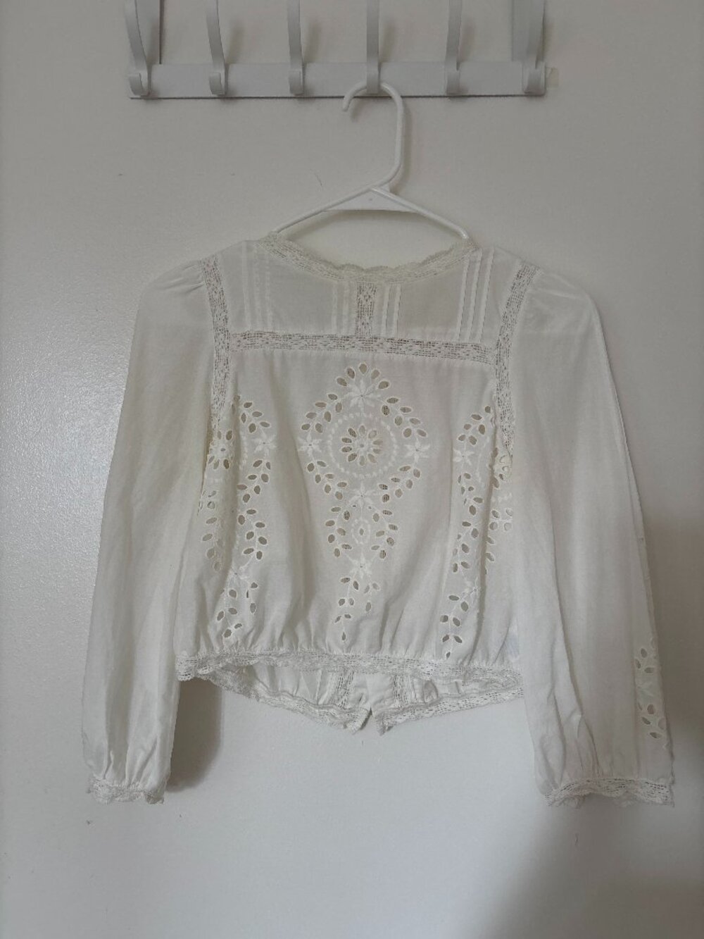 Sezane Enea Blouse Ecru 34 - Picture 9 of 12